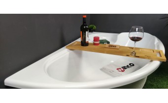 Ванна акрилова Besco Finezja Nova 140x95 R, асиметрична (WAF-140-NP)