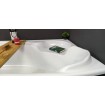 Ванна акрилова Besco Finezja Nova 140x95 L, асиметрична (WAF-140-NL)