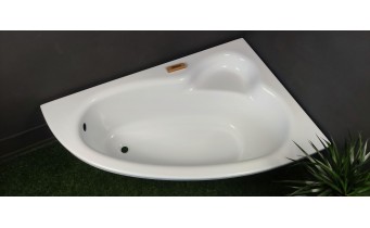 Ванна акрилова Besco Nataliana 150x100 L, Лівостороння, Асиметрична