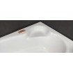 Ванна акрилова Besco Nataliana 150x100 L, Лівостороння, Асиметрична