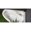 Ванна акрилова Besco Nataliana 150x100 R, Правостороння, Асиметрична