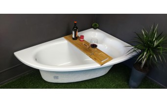 Ванна акрилова Besco Nataliana 150x100 R, Правостороння, Асиметрична