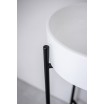 Умивальник на стільницю Omnires Ovo M+ 55x36 см, білий матовий (OVOUNBM)