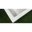 Ванна акрилова Besco Quadro 180x80 см, пряма (WAQ-180-PK)