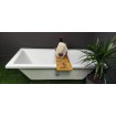 Ванна акрилова Besco Quadro 170x75, пряма (WAQ-170-PK)