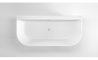 Окремостояча акрилова ванна Rea Olimpia 150x75 з сифоном click / clack (REA-W0634)