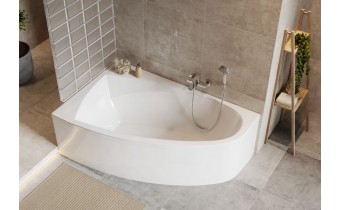 Ванна акрилова Excellent Aquaria Comfort 160x100 см, Лівостороння (WAEX.AQL16WH) Ванна акрилова Excellent Aquaria Comfort 160x100 см, Лівостороння (WAEX.AQL16WH)
