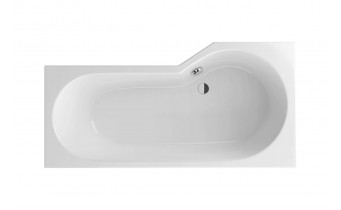 Ванна акрилова Excellent BeSpot 160x80/65 см, Лівостороння (WAEX.BSL16WH)