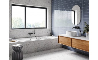 Ванна акрилова Besco Modern Slim 180x80, пряма, торець бортика 15 мм (WAM-180-SL)