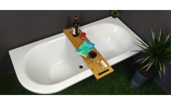 Бамбукова полиця для ванни Besco Coma 85x22 см (PW-CO-85)