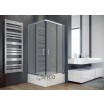 Душова кабіна Besco Modern 90x90x165, скло з ефектом морозу (MK-90-165-M)