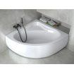 Ванна акрилова Besco Mia 120x120 см, кутова, біла глянцева (WAM-120-NS)