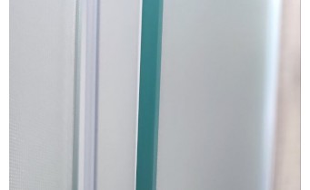 Душова кабіна Besco Modern 90x90x185, скло з ефектом морозу (MP-90-165-M)