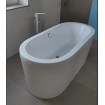 Ванна овальна окремостояча акрилова Besco Victoria 160x75, біла (WKV-160-WO) Ванна овальна окремостояча акрилова Besco Victoria 160x75, біла (WKV-160-WO)
