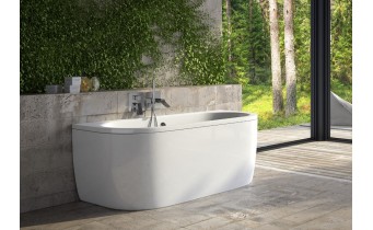 Ванна окремостояча Besco Vista 170x75, біла (WKV-170-WS) Ванна окремостояча Besco Vista 170x75, біла (WKV-170-WS)