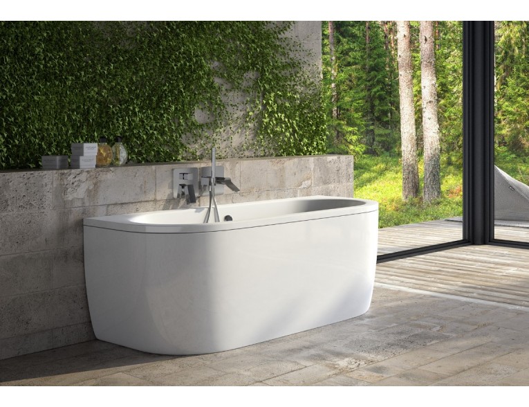 Ванна окремостояча Besco Vista 170x75, біла (WKV-170-WS)
