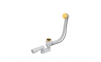Сифон для ванн Alca for Besco автомат 570 мм, золотий / gold (SW-AUTO-G)
