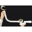Сифон для ванн Alca for Besco автомат 570 мм, золотий / gold (SW-AUTO-G)