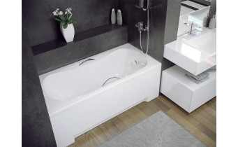Ванна акрилова Besco Aria 130x70, пряма (WAA-130-PA)