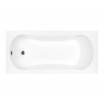Ванна акрилова Besco Aria 170x70 см, пряма, округлі форми всередині (WAA-170-PA)