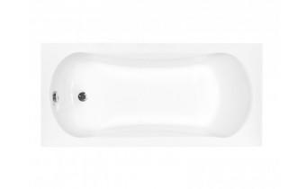 Ванна акрилова Besco Aria 170x70 см, пряма, округлі форми всередині (WAA-170-PA)