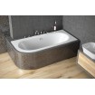Ванна акрилова Besco Avita Slim 170x75 R, асиметрична, торець бортика 15 мм (WAV-170-NPS)