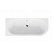 Ванна акрилова Besco Avita Slim 180x80 L, асиметрична, торець бортика 15 мм (WAV-180-NLS)