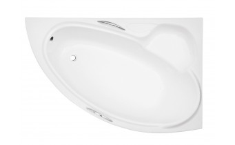 Ванна акрилова Besco Bianka 150x95 R, асиметрична (WAB-150-NP)