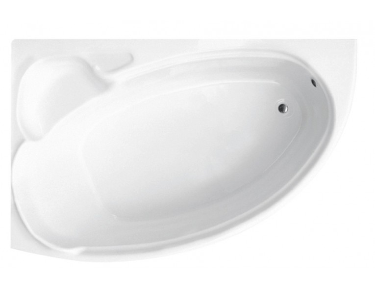 Ванна акрилова Besco Finezja Nova 140x95 L, асиметрична (WAF-140-NL)