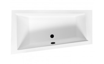 Ванна акрилова Besco Intima 160x90 L, асиметрична (WAIT-160-NL) Ванна акрилова Besco Intima 160x90 L, асиметрична (WAIT-160-NL)