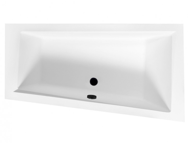 Ванна акрилова Besco Intima 160x90 R, Правостороння, асиметрична (WAIT-160-NP)