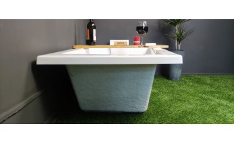 Ванна акрилова Besco Intima 150x85 R, асиметрична (WAIT-150-NP)