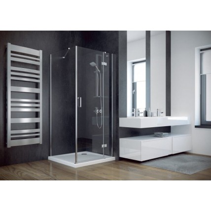 Душова кабіна Besco Viva 90x90x195 R, прозоре скло (VKP-90-195-C)