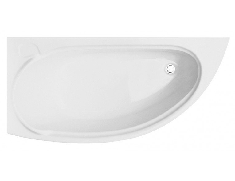Ванна акрилова Besco Mini 150x70 L, асиметрична (WAM-150-MNL)