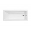 Ванна акрилова Besco Modern 170x70 см, прямокутна (WAM-170-MO)