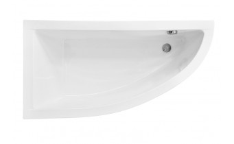 Ванна акрилова Besco Praktika 150x70 L, Лівостороння, асиметрична (WAP-150-NL) Ванна акрилова Besco Praktika 150x70 L, Лівостороння, асиметрична (WAP-150-NL)