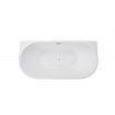 Ванна окремостояча пристінна Besco Vica 170x80 см , біла + сифон click-clack, акрилова (WAS-170-V) Ванна окремостояча пристінна Besco Vica 170x80 см , біла + сифон click-clack, акрилова (WAS-170-V)