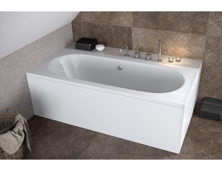 Ванна акрилова Besco Vitae 180x80, пряма (WAV-180-PK)
