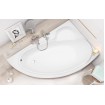 Ванна акрилова Besco Bianka 150x95 R, асиметрична (WAB-150-NP)