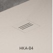 Душовий піддон з каменю Kyntos C 80x80 см бежевий, cashmere (HKC8080-84) Душовий піддон з каменю Kyntos C 80x80 см бежевий, cashmere (HKC8080-84)