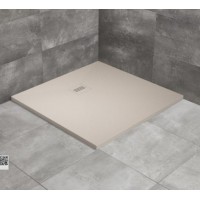 Душовий піддон з каменю Kyntos C 80x80 см бежевий, cashmere (HKC8080-84)