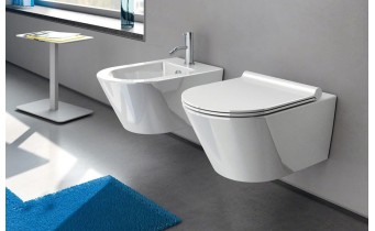 Підвісний унітаз, безобідковий Catalano Zero 55 NewFlush Sospeso, настінний (1VS55NR00)