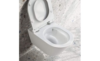 Підвісний унітаз, безобідковий Catalano Zero 55 NewFlush Sospeso, настінний (1VS55NR00)