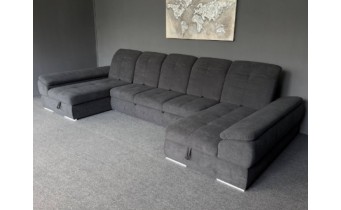 Кутовий диван розкладний п - подібний Denver P3 / Денвер П3, 170x4000x170 см, 4 метри, сірий Кутовий диван розкладний п - подібний Denver P3 / Денвер П3, 170x4000x170 см, 4 метри, сірий