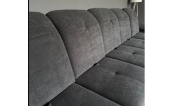 Кутовий диван розкладний п - подібний Denver P3 / Денвер П3, 170x4000x170 см, 4 метри, сірий
