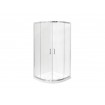 Душова кабіна Besco Modern 80x80x185, прозоре скло (MP-80-165-C)