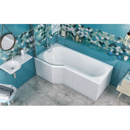 Ванна акрилова Excellent BeSpot 160x80/65 см, Лівостороння (WAEX.BSL16WH)