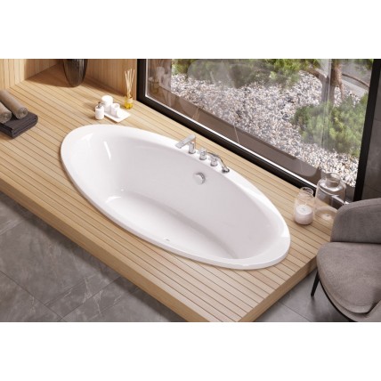 Ванна овальна акрилова Excellent Lumina 190x95 см (WAEX.LUM19WH) Ванна овальна акрилова Excellent Lumina 190x95 см (WAEX.LUM19WH)