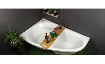 Ванна акрилова Excellent Newa Plus 150x95 см, Лівостороння (WAEX.NEL15WH)