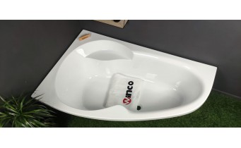 Ванна акрилова Excellent Newa Plus 150x95 см, Лівостороння (WAEX.NEL15WH)